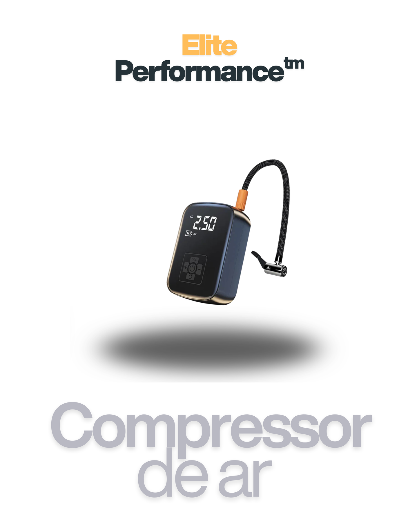 Compressor de ar para pneus - HelloLeiboo